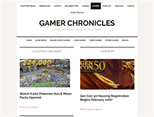 Tablet Screenshot of gamerchronicles.com